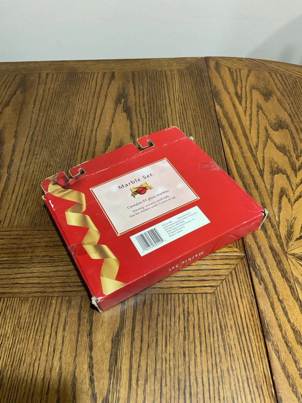 Marble Masters Marble Set in Red Presentation Box